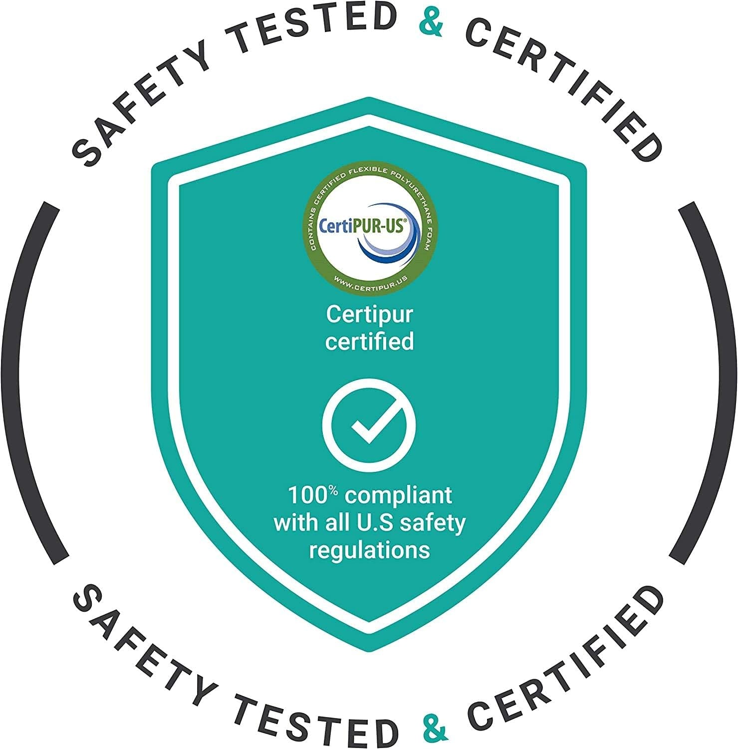 Rulou pentru gât Milliard Visco foam cu husă lavabilă, certificat Oeko-Tex, duritate medie, 10X43 cm, perfect pentru alergici, pernă de călătorie, pernă rotundă pentru gât, rulou de poziționare, rulou pentru genunchi Perne ortopedice cervicale Naty Shop