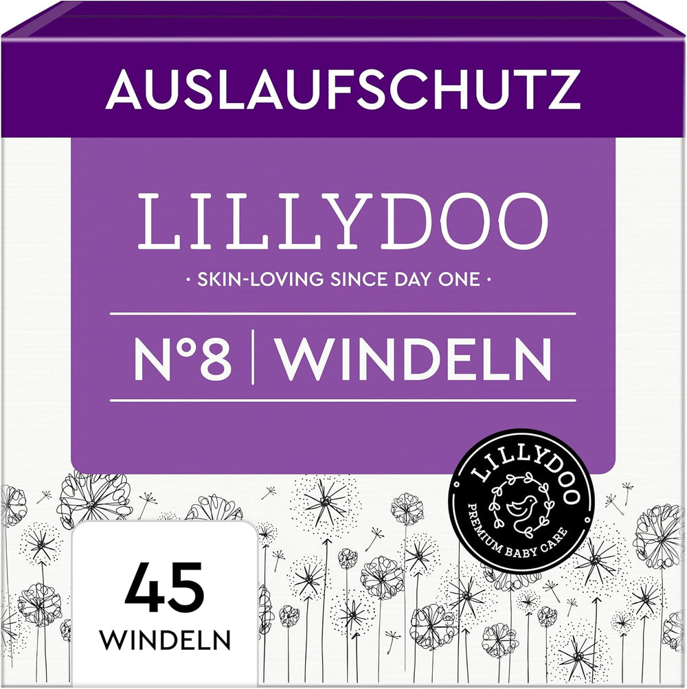 LILLYDOO Babywindeln hautfreundlich – Größe 3 (6–10 kg), 29 Stück, zuverlässiger Auslaufschutz, weich, parfümfrei und ohne Lotion für empfindliche Haut, dermatologisch getestet