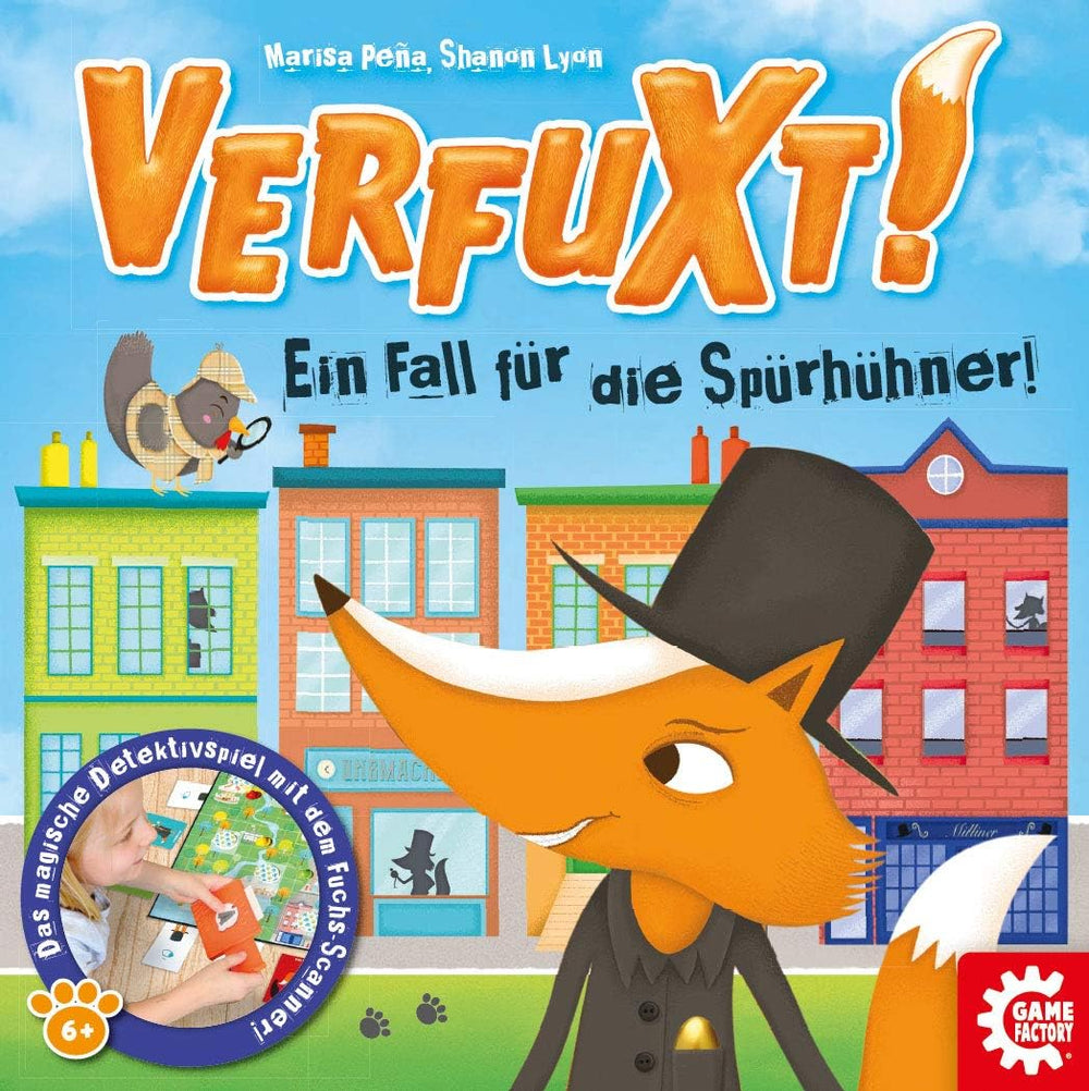 Game Factory 646255 Verfuxt, Detektivspiel für Kinder ab 6 Jahren, Kinderspiel