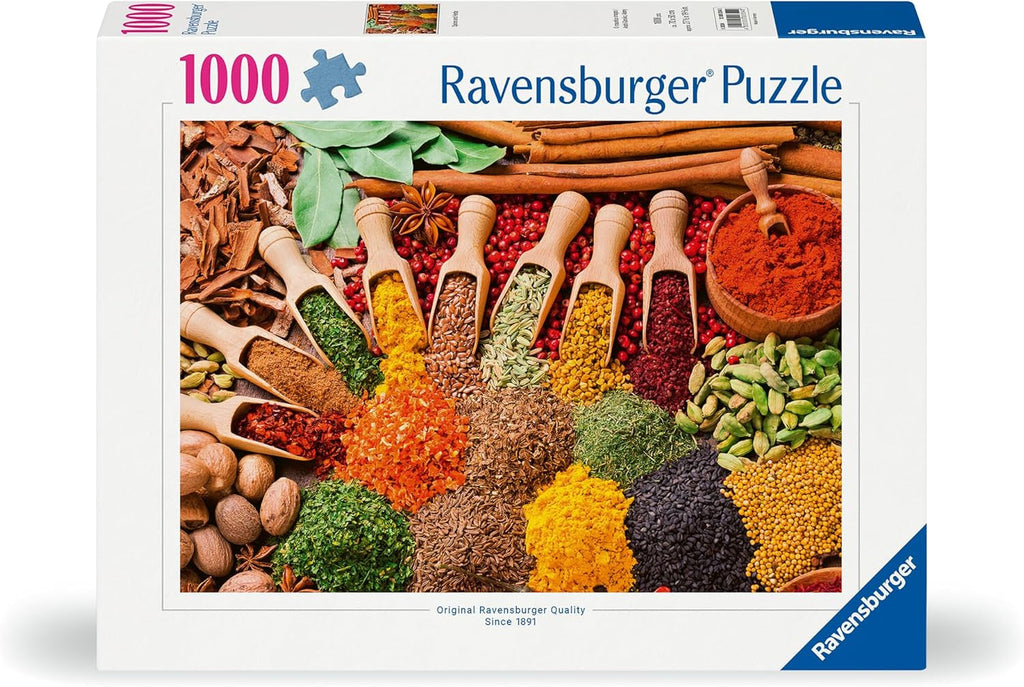 Ravensburger Puzzle 12000354 1000 piese - Condimente și ierburi - Puzzle pentru adulți și copii de la 14 ani, [Exclusiv pe Amazon] Puzzle Naty Shop