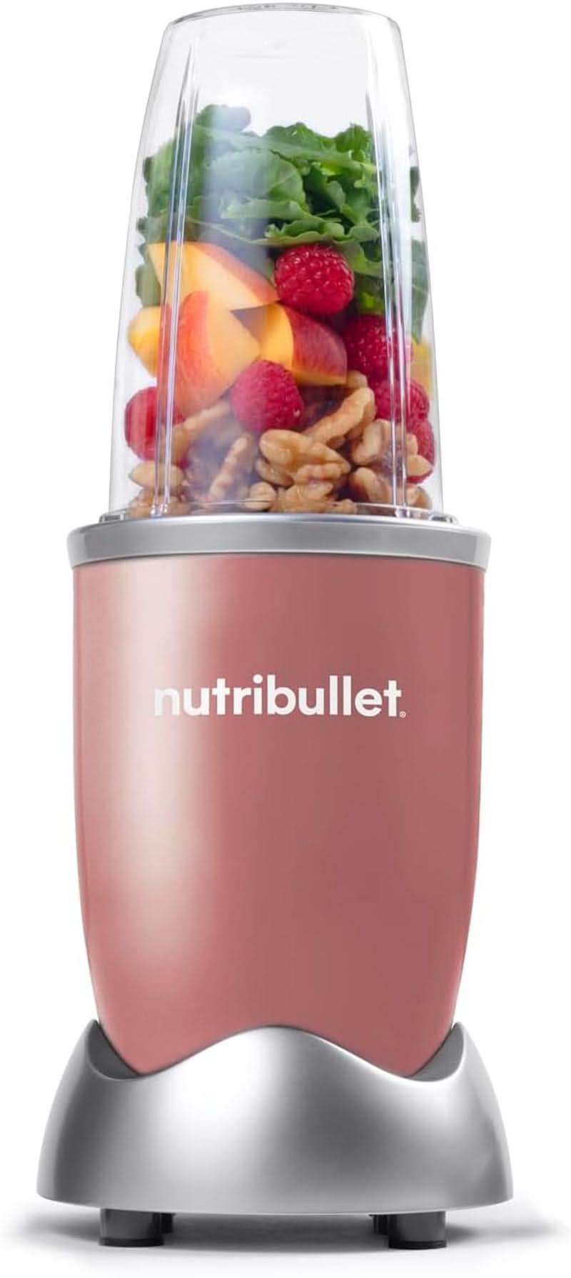 Nutribullet Pro, 900 Watt Leistung, Einfach Und Schnell in Der Anwendung, Kompakt, Leicht Zu Reinigen, Mit 700 Ml Becher, Smoothiemixer, Smoothie Maker, Elektrischer Mixer, NB904B, Schwarz Mama si Copilul Naty Shop Rose Gold Basispaket