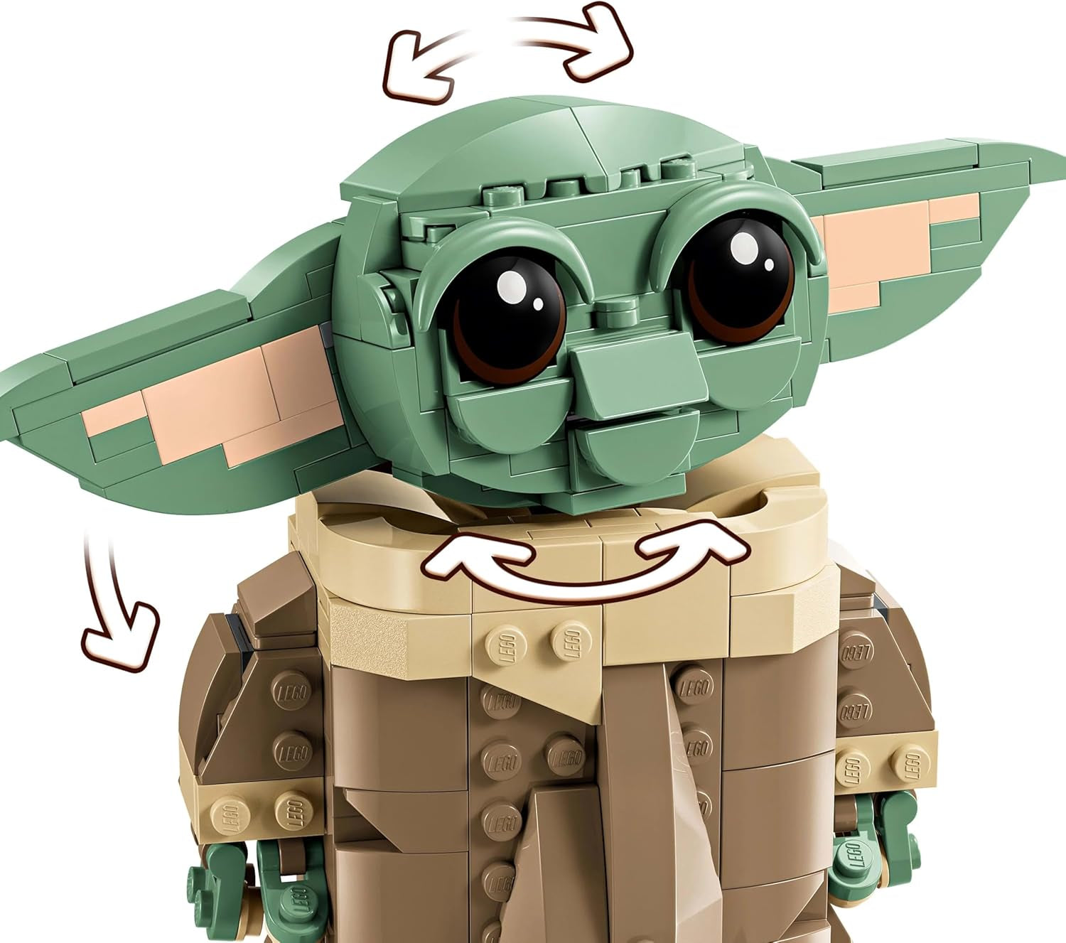 LEGO Star Wars 75403 Grogu in seiner mandalorianischen Repulsor-Wiege – Minifigur zum Sammeln – Modell zum Bauen, Spielen und Ausstellen – Heimdekoration – Geschenk für Jungen und Mädchen ab 10 Jahren. Bausätze. Besuchen Sie den LEGO-Store