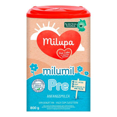 Milupa Milumil Pre, Milchpulver für Babys – Mit wichtigen Nährstoffen und ohne Palmöl – 800 g Naty Shop