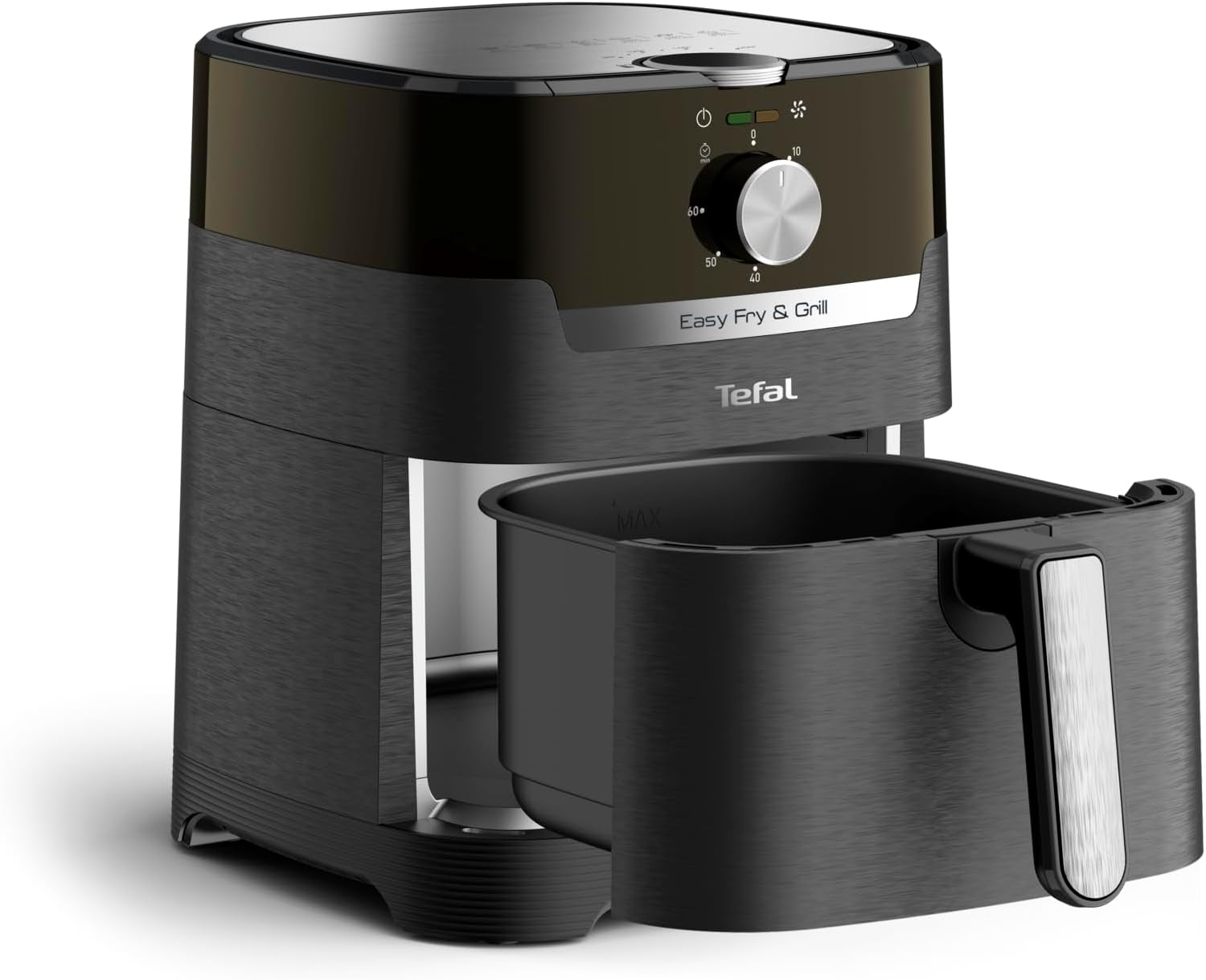 Tefal EY5018 Easy Fry & Grill Classic Heißluftfritteuse, 2-in-1-Technologie (Luftfritteuse und Grill), XL, 4,2 Liter für 6 Portionen, 1550 Watt Haushaltsgeräte Naty Shop