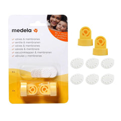 Medela 008.0293 Ventile und Sauger, mehrfarbig Zubehör Essen und Stillen Bebe Naty Shop