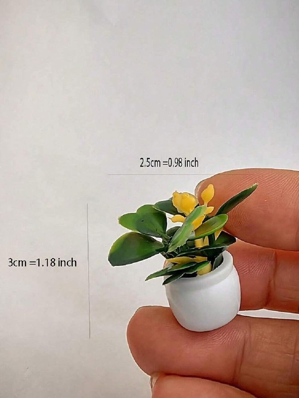 Künstliche Mini-Topfpflanzen, Statue, Kleine Bonsai, Kleine Topfpflanzen, Künstliche Blumentopf, Künstliche Pflanze Für Miniaturgarten, Outdoor-Dekoration, Valentinstag, Hochzeit, Geburtstag, 4 Stück