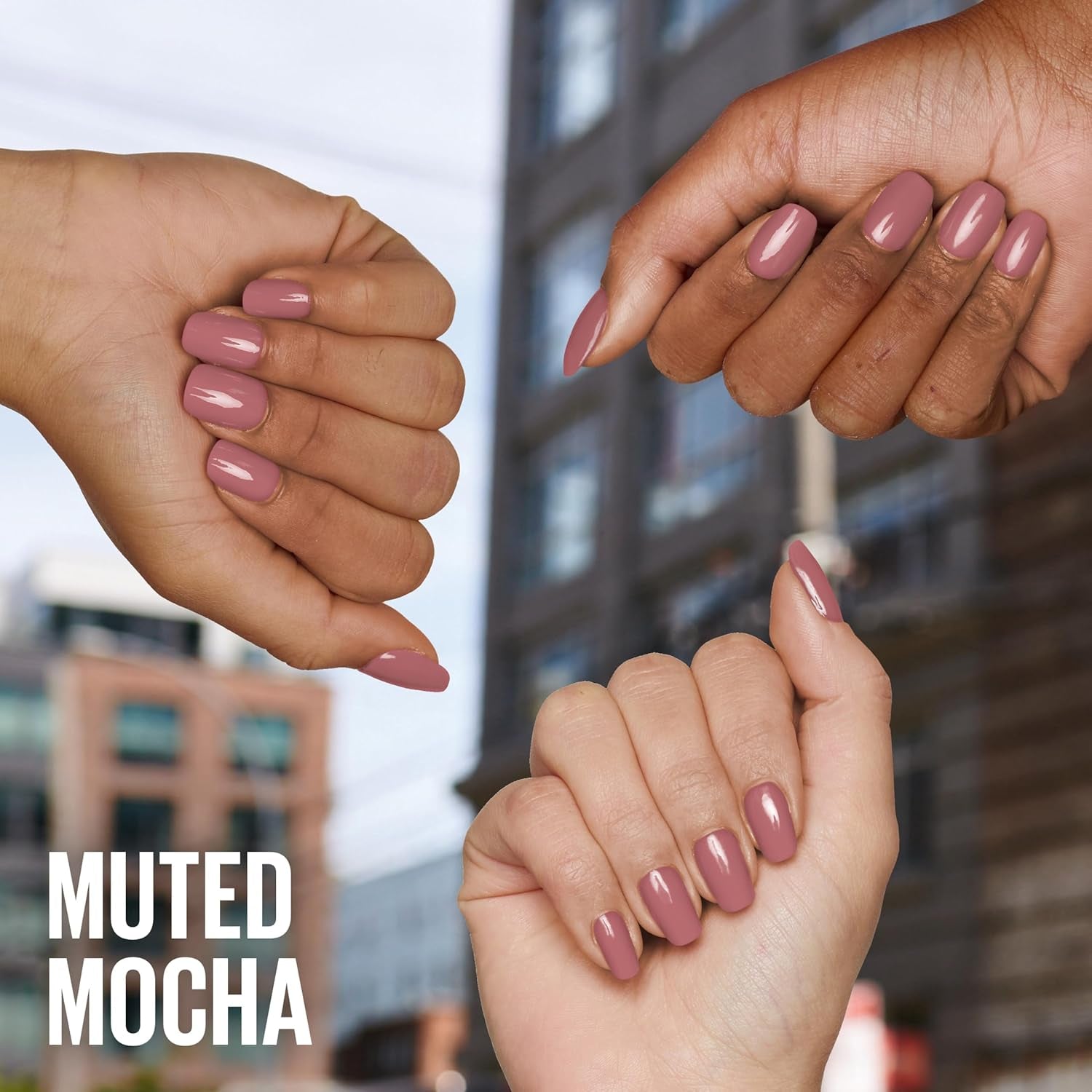 Maybelline New York Super Stay Ink Bonder 932 Muted Mocha – Langanhaltender Nagellack für starke Nägel und intensive Farbe, 12,3 ml