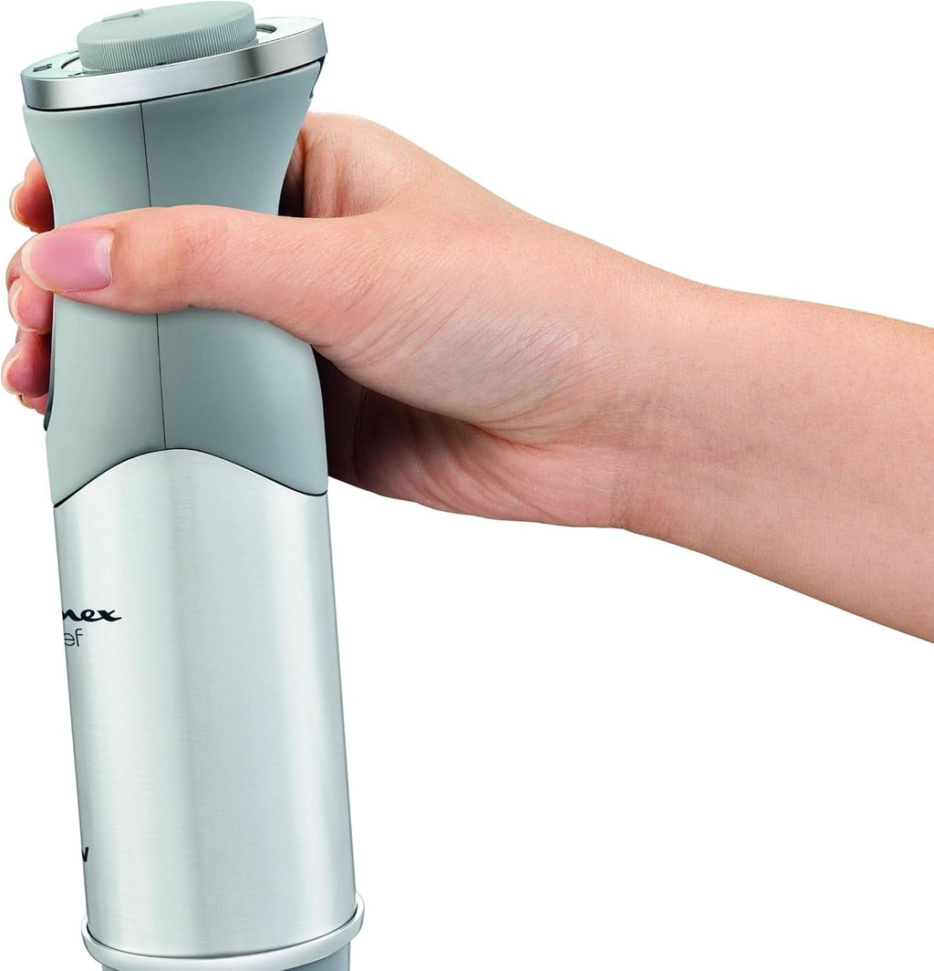 Quick Chef Quickchef – Stabmixer Mit 3 Zubehör, Edelstahl, 10 Geschwindigkeiten, 1000 W Mama si Copilul Naty Shop