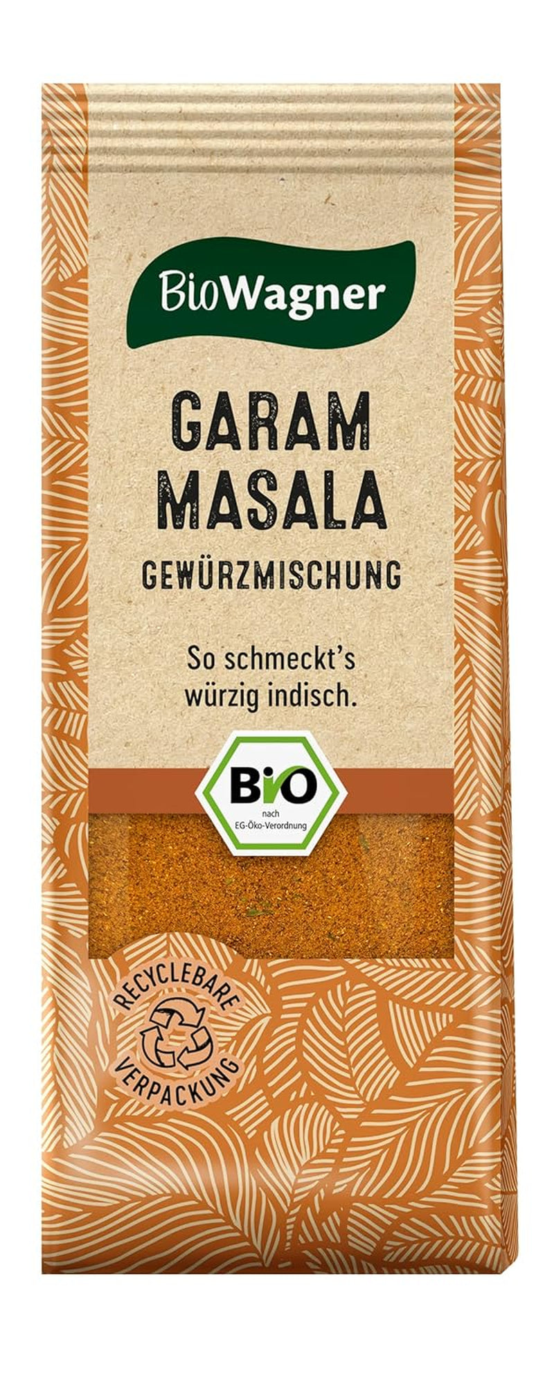 BioWagner - Bio Ras el Hanout, Gewürzmischung für orientalische und arabische Gerichte, ideal für Couscous, Tajine oder Hummus, naturbelassene Bio-Zutaten, recycelbare Verpackung, 50 g