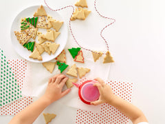 Taietor de biscuiti Lékué, brad, verde, 27 x 23,5 x 1,5 cm