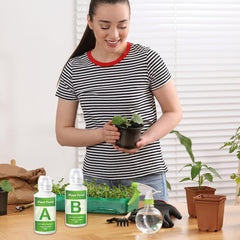 Hydrokultur-Pflanzendüngerstücke, Hydrokultur-Pflanzennährstoffe, Hydrokultur-Dünger, Hydrokultur-Pflanzennährlösung, Hydrokultur-Düngemittel A und B