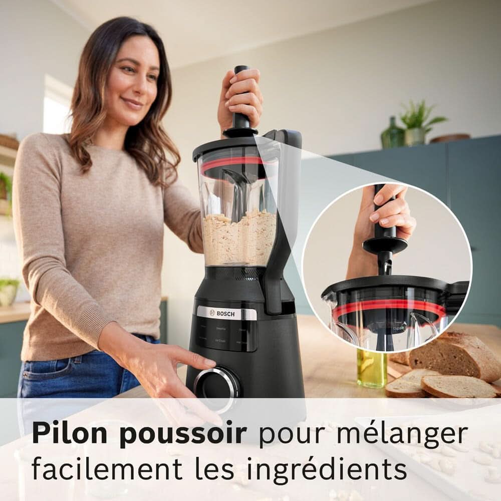 Vitapower Standmixer, Serie 6, 1.800 W, 6 Programme, Prospeed Klingen, Tritan™-Krug, Schwarz, MMB6652B Kitchen Naty Shop