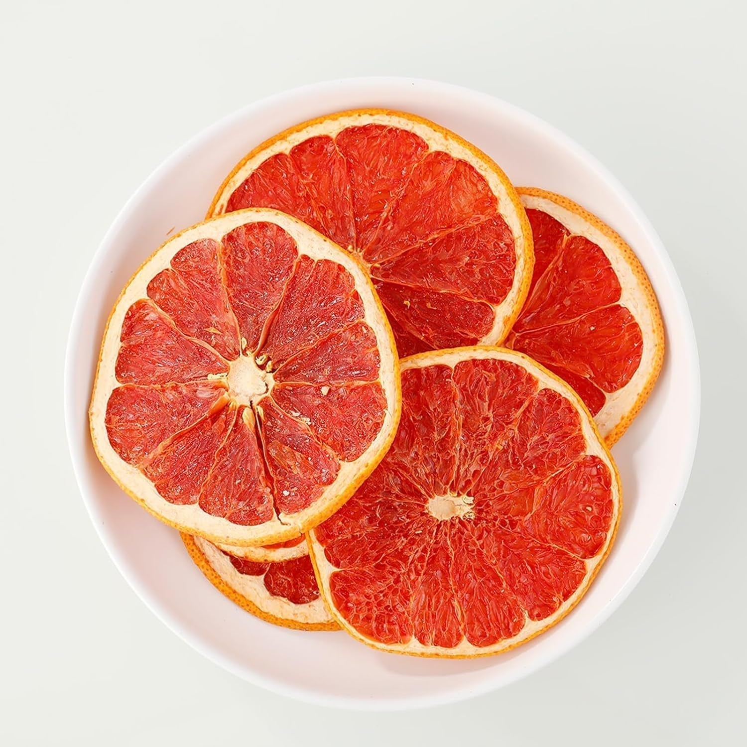 Felii de grapefruit uscate premium 100 g, grapefruit deshidratat, 100% natural, fără aditivi și fără zahăr adăugat. Produse deshidratate Naty Shop