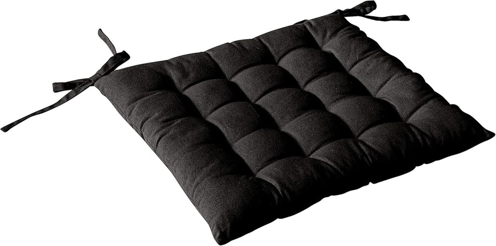 Steppdecke mit 4 Noppen, Jute, 90 x 190 cm, Ton, 2007AGCHLJT090190, 90 x 190 cm Steppdecken und Steppdecken Naty Shop Schwarz