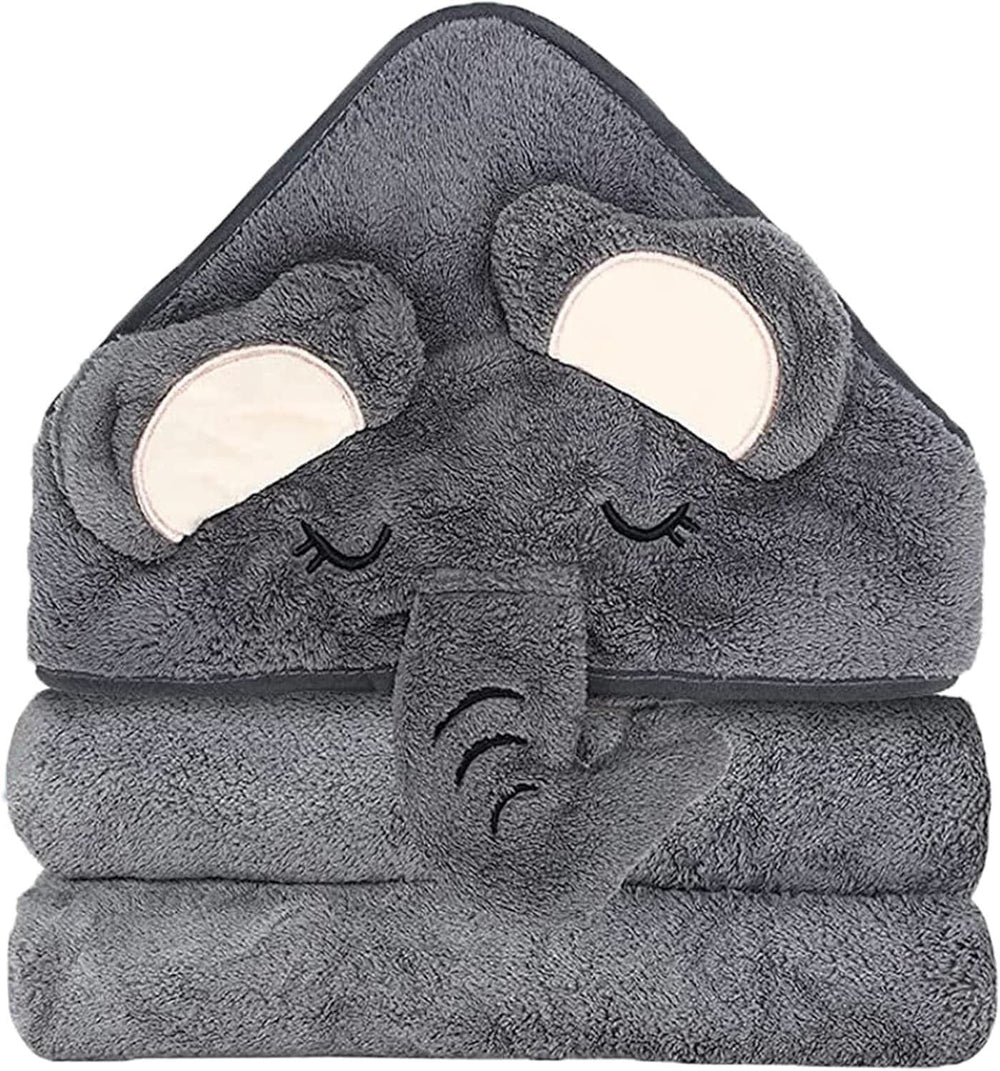 2er-Pack Badetücher mit Kapuze 80 x 80 cm Mutter und Kind Naty Shop 1Pack