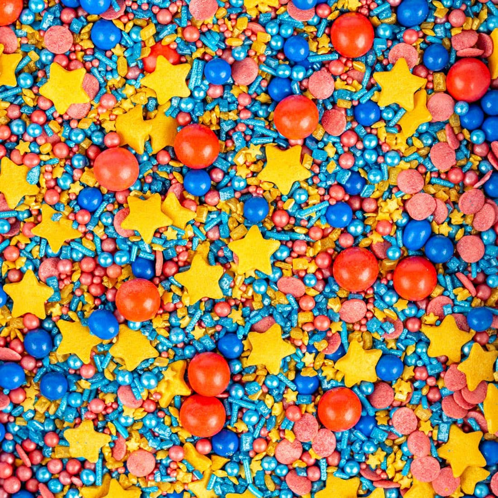 Super Streusel SuperErou, Streuselmischung, 90 Gramm Sprinkles Naty Shop