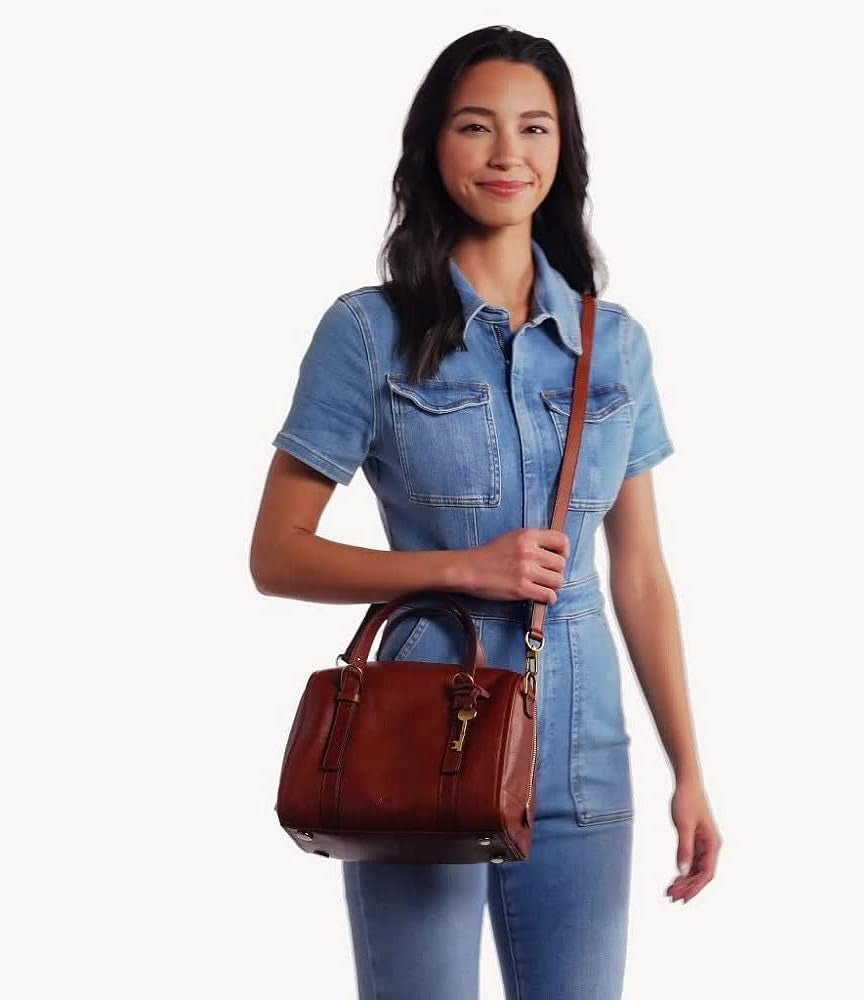 Fossil Carlie Satchel Genti Femei Naty Shop