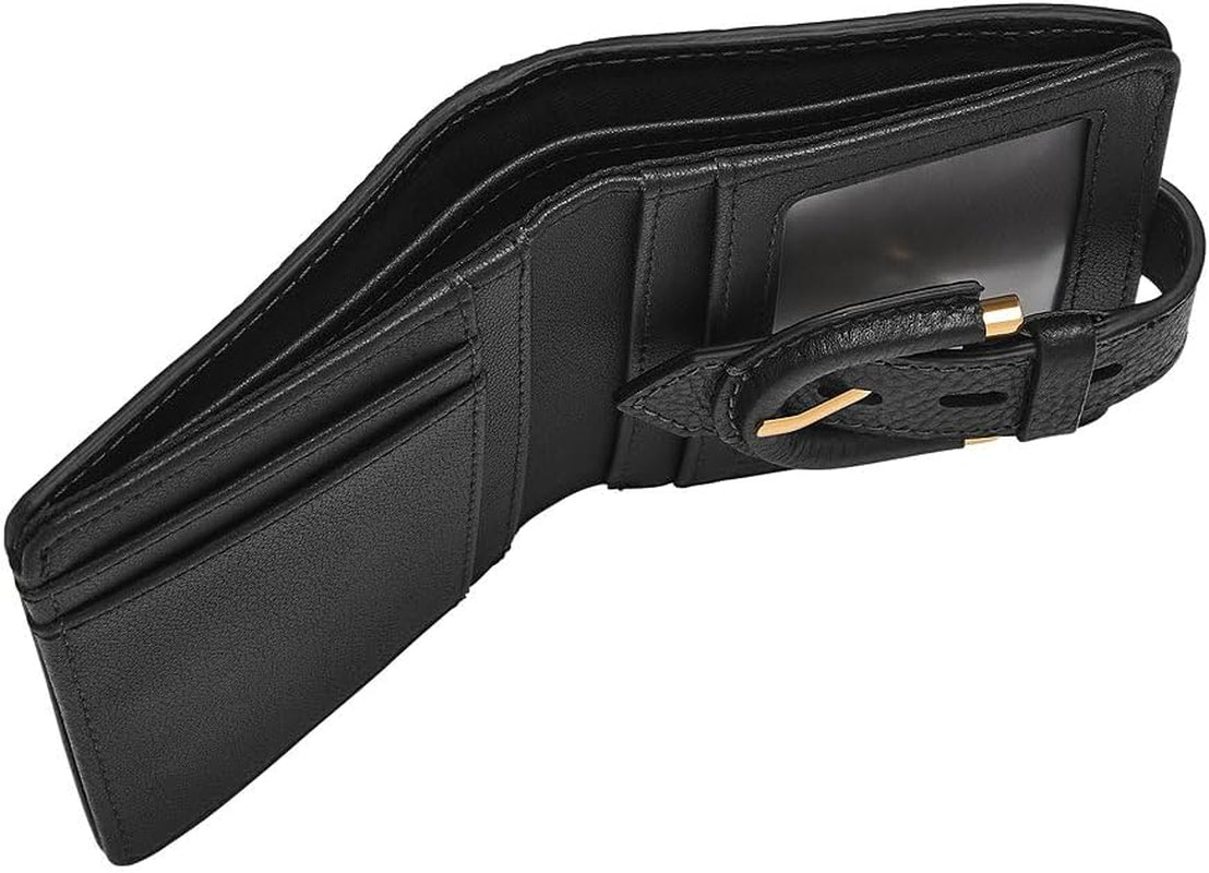 Fossil Small Tab Bifold Harwell pentru femei piele LiteHide, SL10029001 Portofel Femei Naty Shop