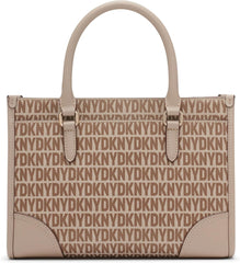 Geantă Casual Tote Satchell pentru femei DKNY, Chino/Toffee Genti Femei Naty Shop