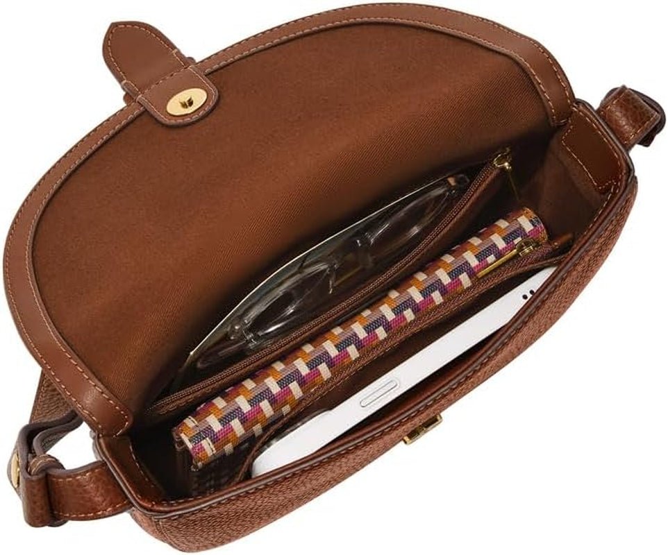 Geantă de mână Fossil Everleigh din piele sau bumbac pentru femei Genti Femei Naty Shop