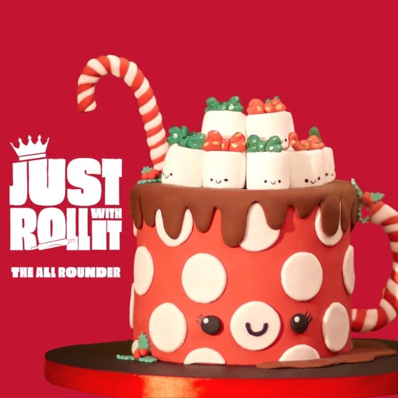 Ghips Fondant pentru tort Regalice Pastă de zahăr gata de rulat 250g PINK Pasta de zahar Naty Shop