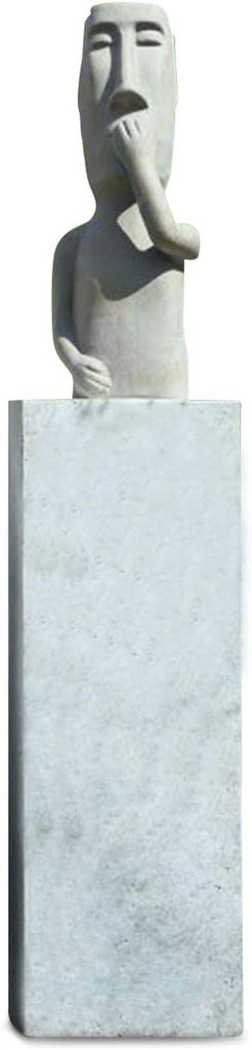 GILDE - Sculptură barcă din aluminiu - lucioasă - Decor baie - H. 35 cm Statuete si sculpturi Naty Shop Gri Înălțime 61,5 cm