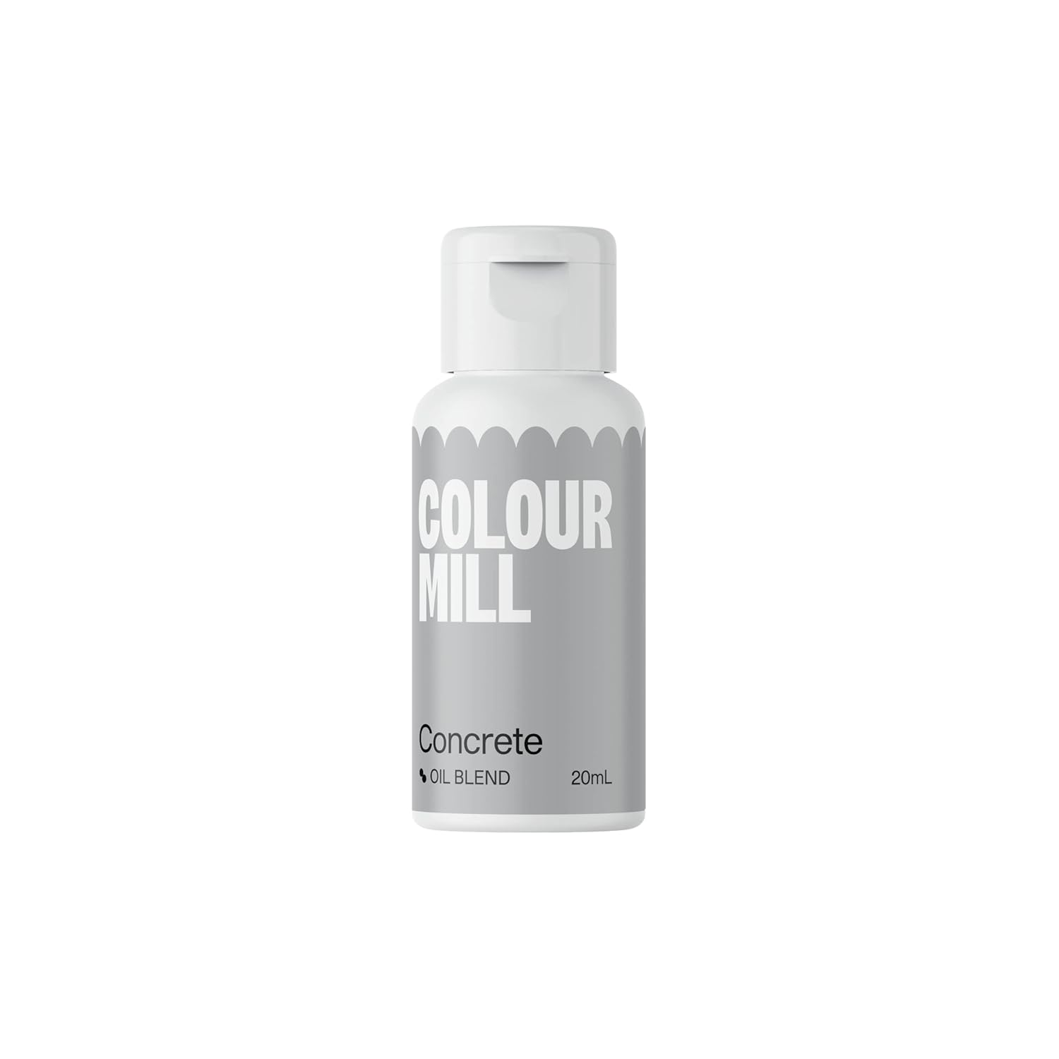 Colorant alimentar pe bază de ulei Oil Blend, 20 ml Naty Shop Gri 20 ml