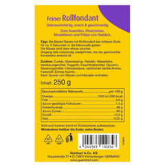 Günthart BackDecor fondant roz | calitate superioară | gata de utilizare | fără ulei de palmier | rezistent la rupere | pentru acoperirea prăjiturilor și produselor de patiserie | potrivit pentru modelare | pachet de 2 (1 x 250 g) Pasta de zahar Naty Shop