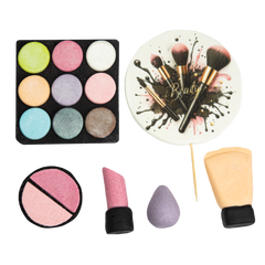 Set mit 6 essbaren Dekorationen, Make-up