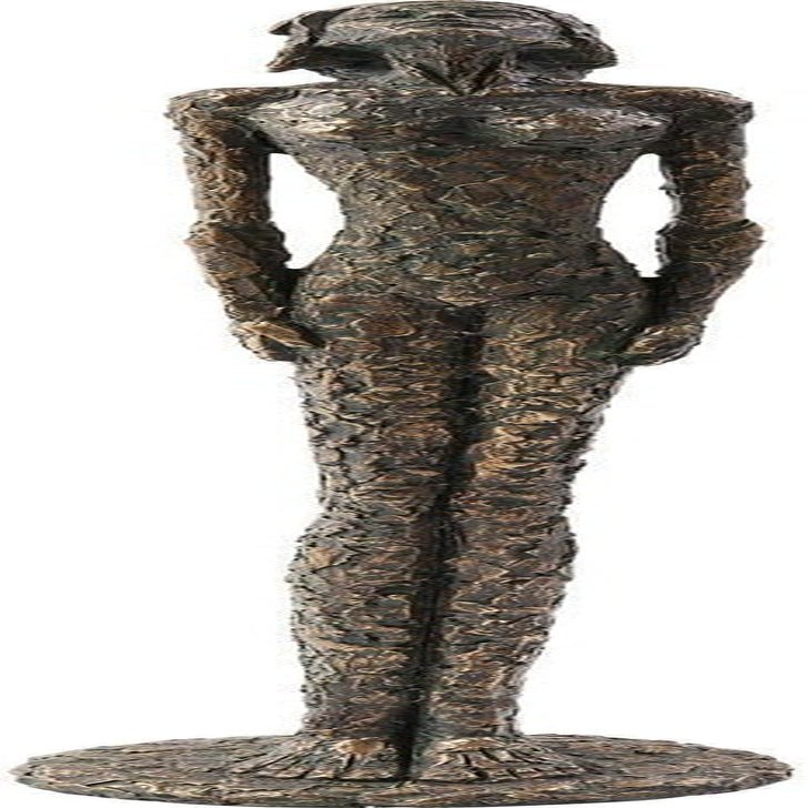 Kare Design obiect decorativ Art Lady Bronz, figurină decorativă, rășină, aspect antic, statuie, decor, obiect de artă, accesoriu, 78x13,5x13,5cm Statuete si sculpturi Naty Shop Gri Artă Lady