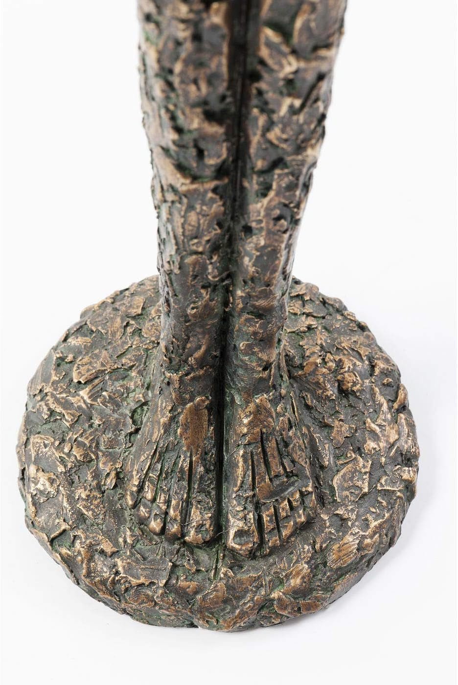 Kare Design obiect decorativ Art Lady Bronz, figurină decorativă, rășină, aspect antic, statuie, decor, obiect de artă, accesoriu, 78x13,5x13,5cm Statuete si sculpturi Naty Shop