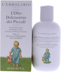 L'Erbolario baby and child care baby oil, 1 pachet (1 x 200 ml) Copii - Baie si Skincare Naty Shop Titlu implicit