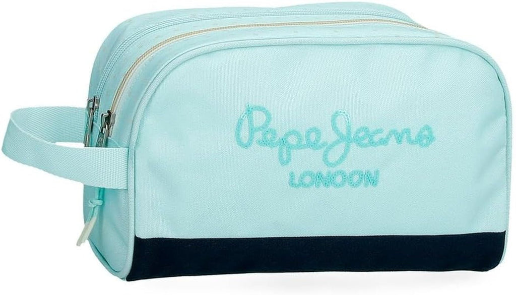 Mapa pentru creioane Pepe Jeans Dalma, geantă de toaletă, dimensiune ideală pentru transportul în rucsac. De la Joumma Bags Rucsacuri si ghiozdane premium Naty Shop Doppelter Kulturbeutel