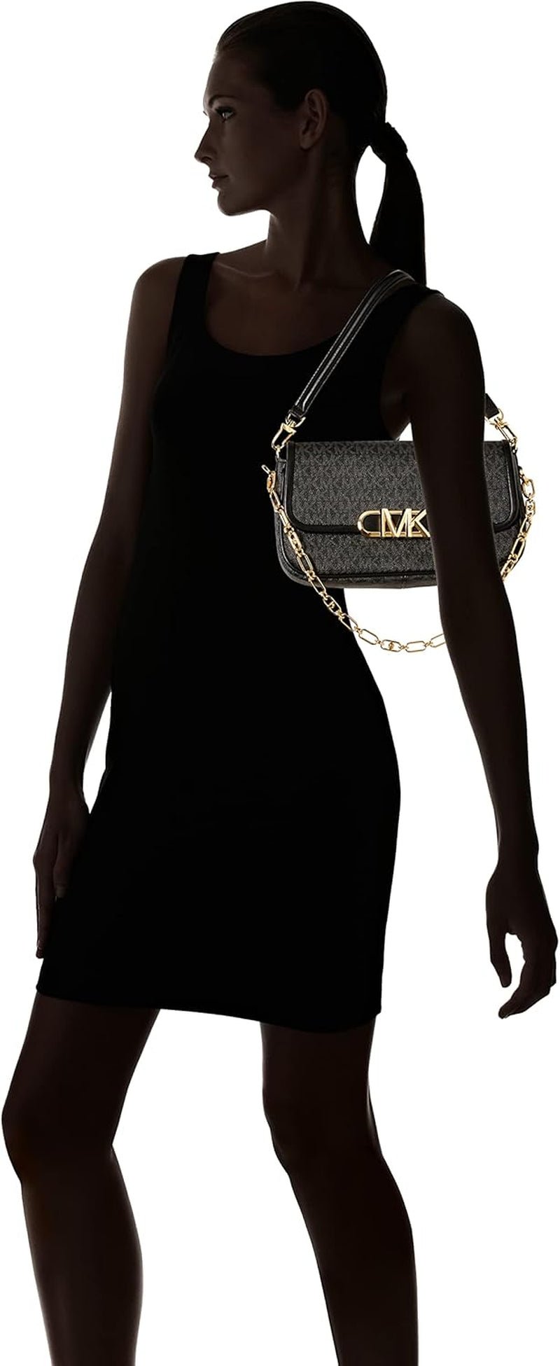 Michael Kors Parker Md Conv Pouchette, geantă de umăr Genti Femei Naty Shop