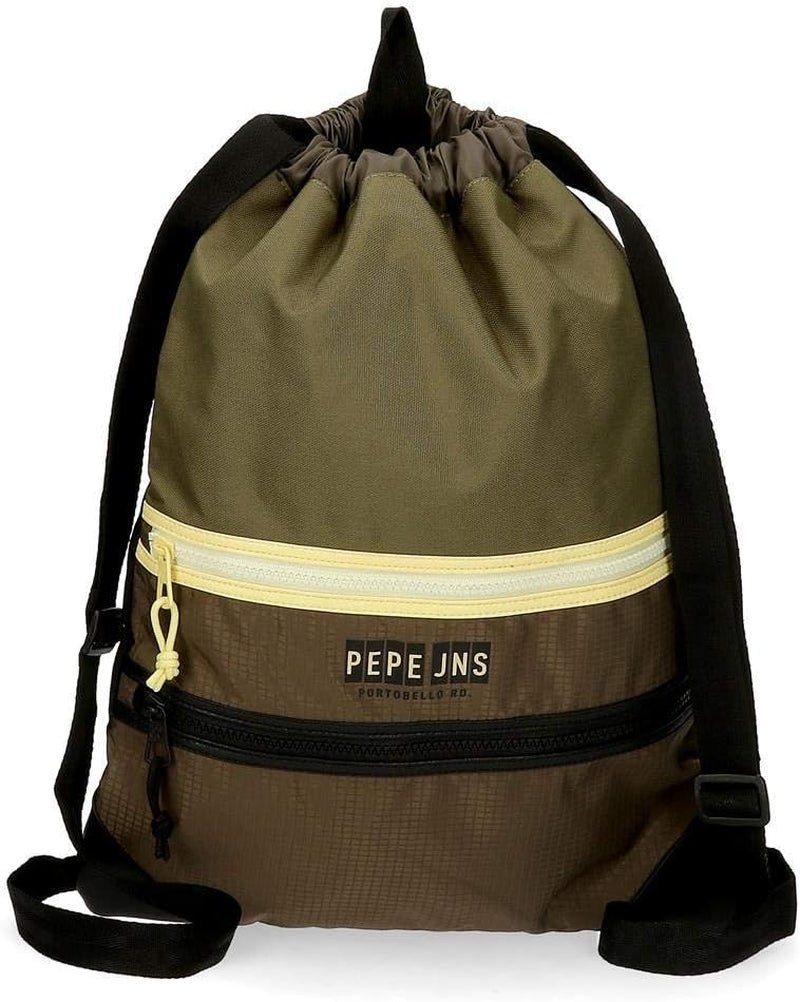 Pepe Jeans Caden Gym Sac Verde 35x46 cms Poliester Rucsacuri si ghiozdane premium Naty Shop Default Title