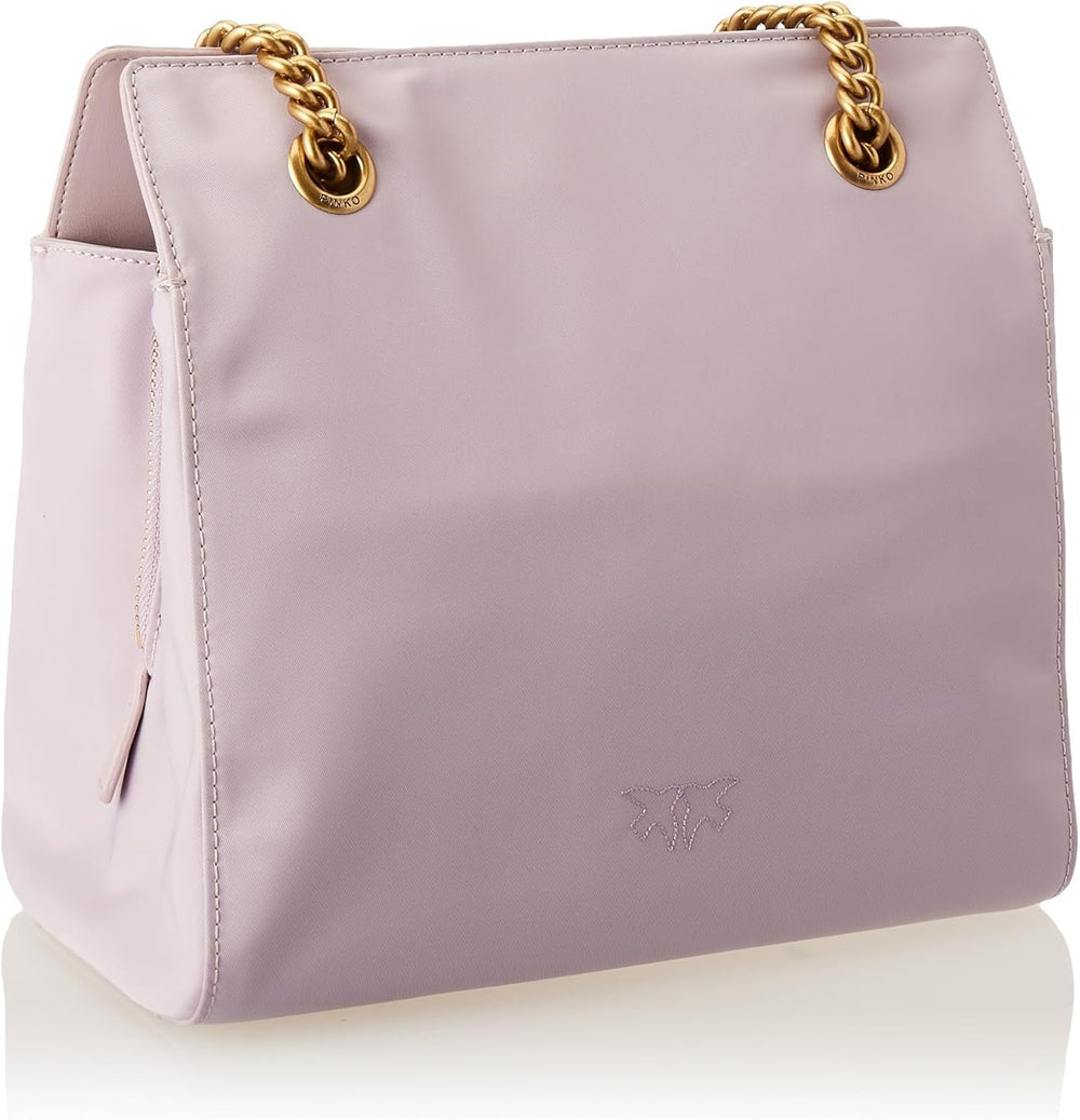 Pinko Femeii Recycled Gate Shopper RECYCELTES Nylon + Genti Femei Naty Shop