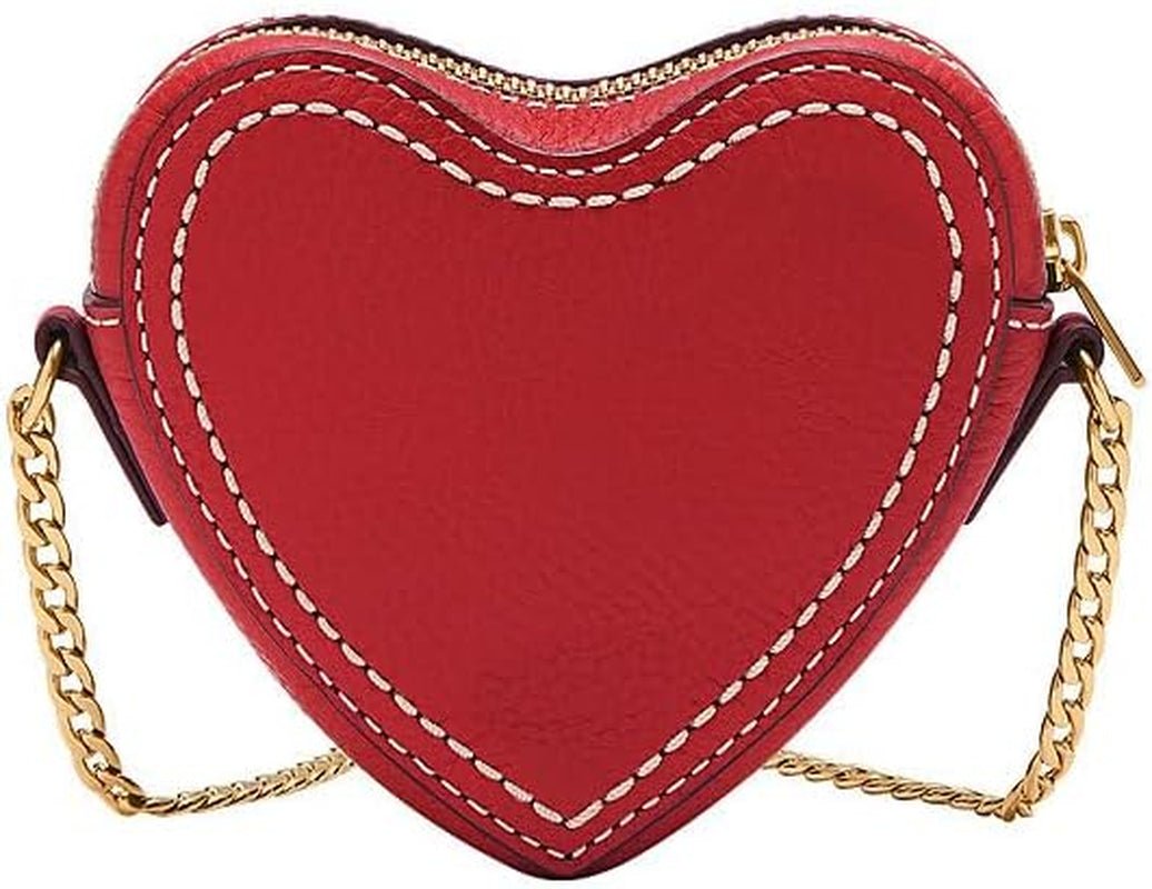 Portofel Fossil Vday din piele sau poliester pentru femei Genti Femei Naty Shop Roșu