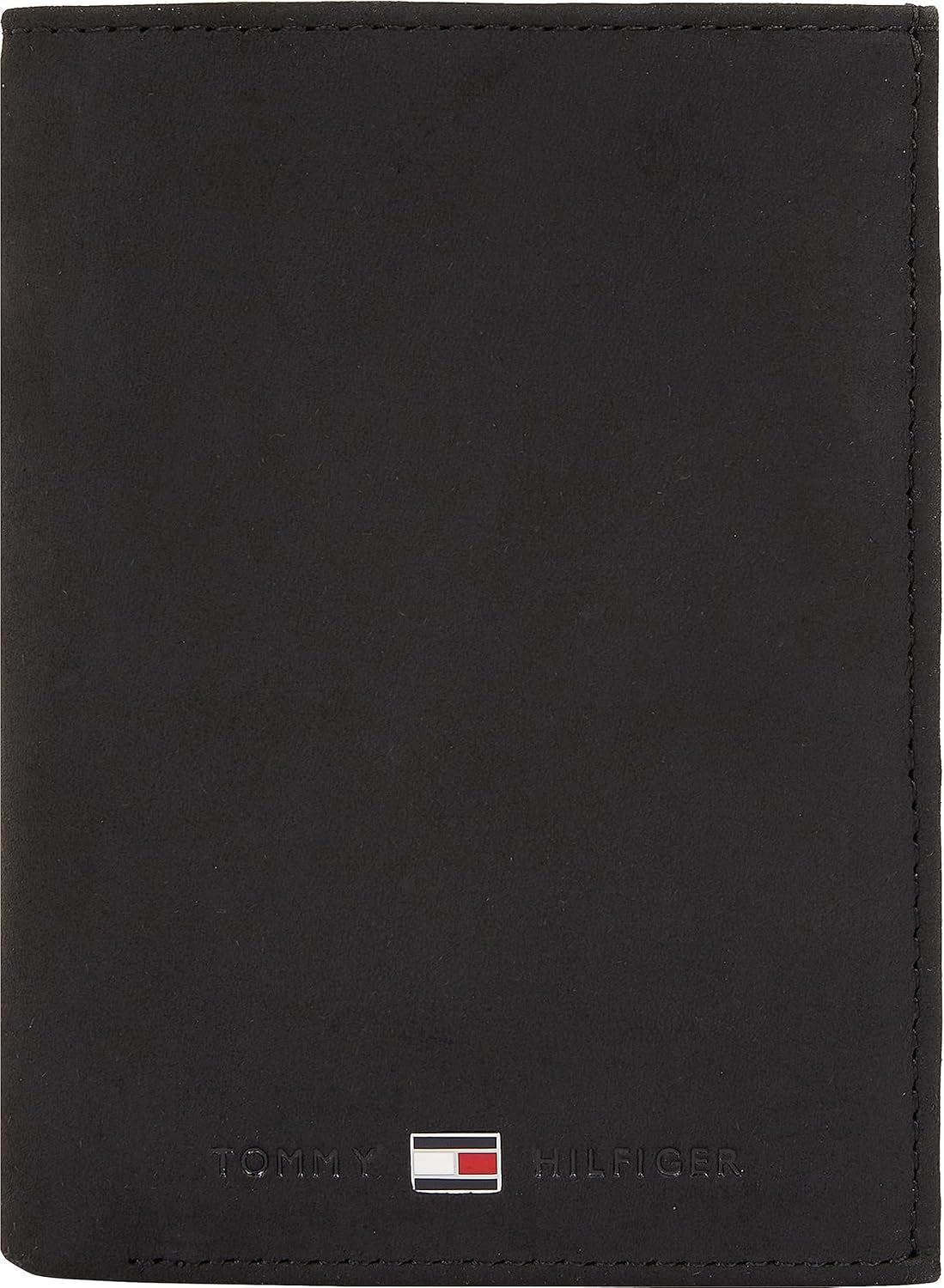 Portofel pentru bărbați Tommy Hilfiger Johnson cu buzunar pentru monede Portofel Barbati Naty Shop Negru