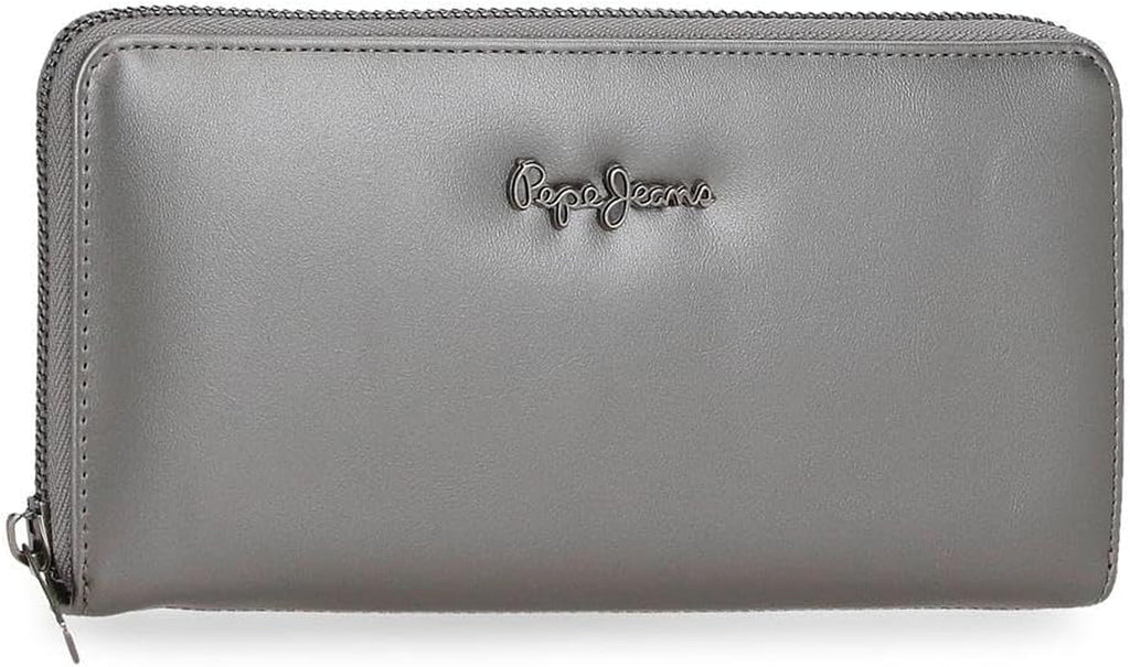 Portofel Pepe Jeans Ruby, poșetă, portofel, realizat din poliester și cu detalii din piele artificială. Compartimente, fermoare. De la Joumma Bags Portofel Femei Naty Shop Antracit Portofel Ruby