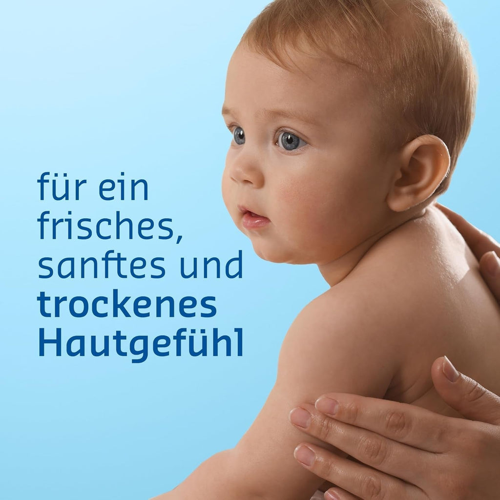 Pudră naturală pentru bebeluși Penaten cu aloe și vitamina E (1x 100g)- Protejează pielea sensibilă, absoarbe umezeala și menține pielea uscată- Aprobat dermatologic-99% ingrediente de origine naturală Copii - Baie si Skincare Naty Shop