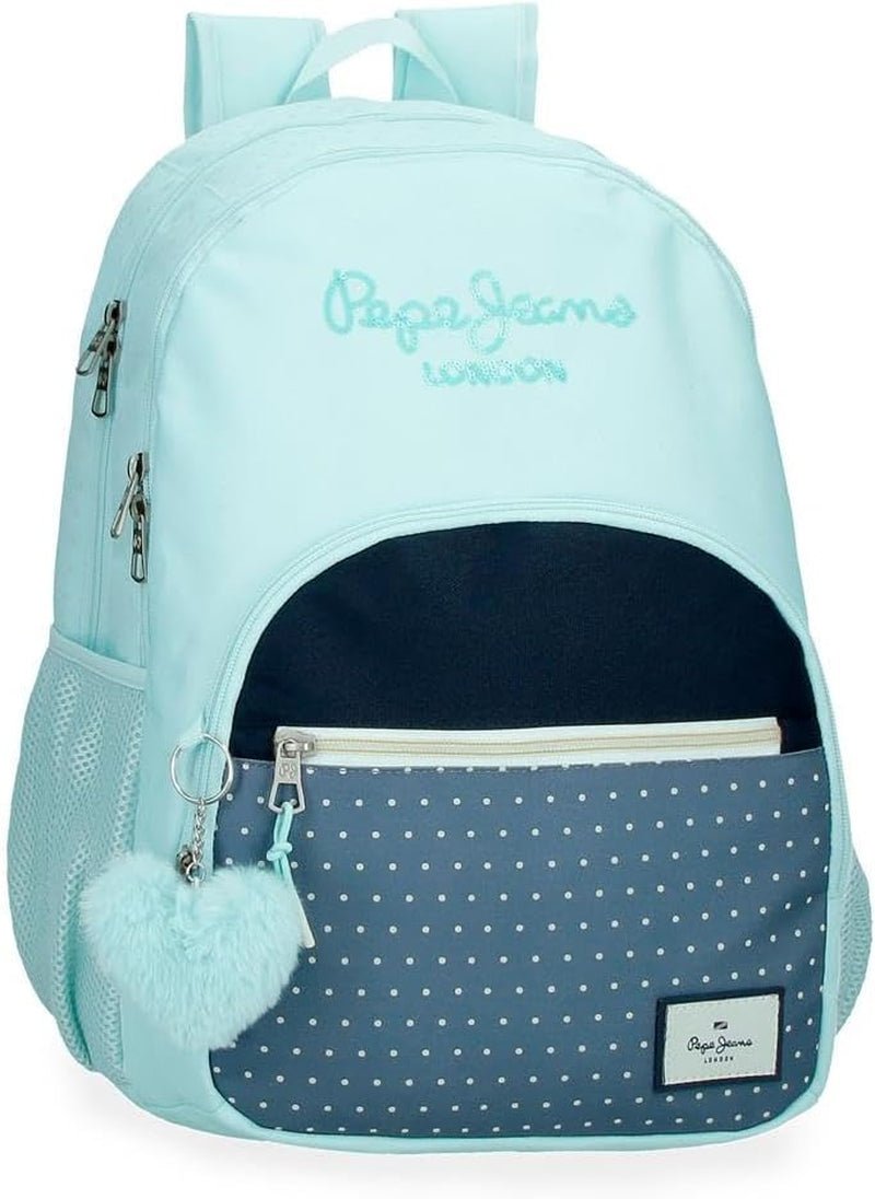 Rucsac școlar Pepe Jeans Dalma Rucsac pentru copii confecționat din poliester, curele late și reglabile care se ajustează, buzunar frontal. De la Joumma Bags Rucsacuri si ghiozdane premium Naty Shop Rucksack 45
