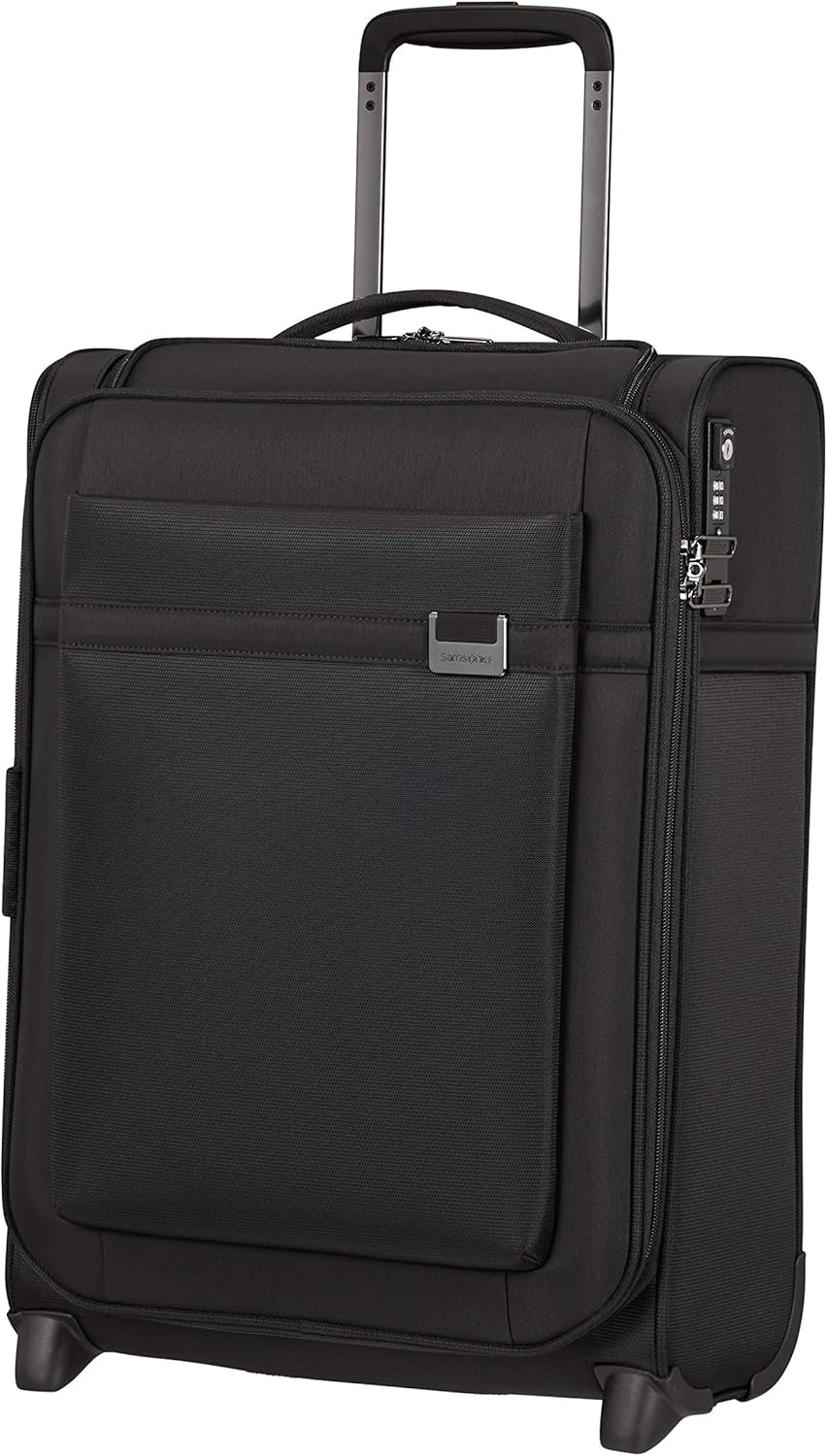 Samsonite Airea - Spinner L Expandable, Valiză, 78 cm, 111.5/120 L, Negru (Negru) - Naty Shop
