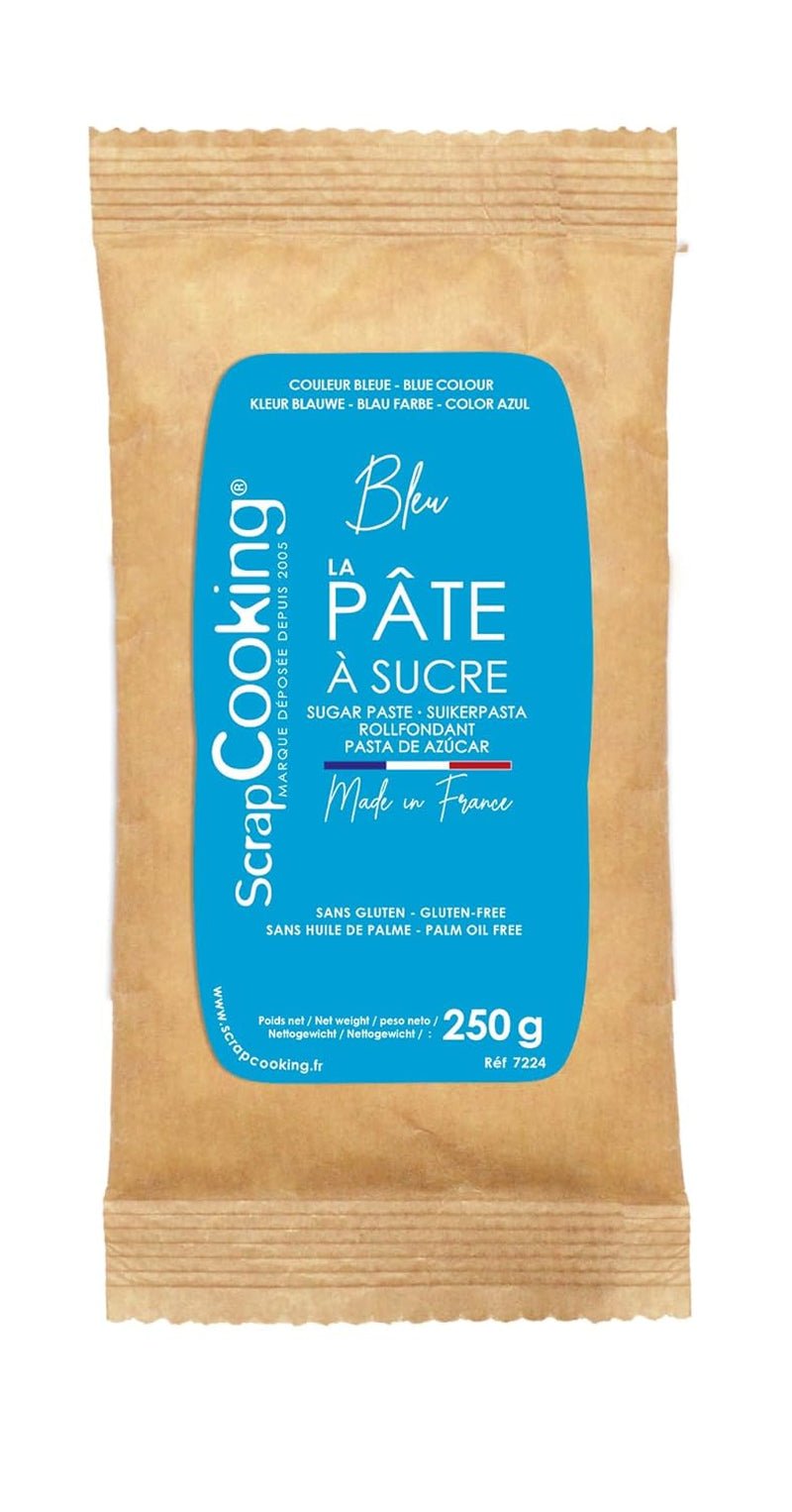 SCRAP COOKING Pastă de zahăr, albastră, 250 grame Pasta de zahar Naty Shop Default Title