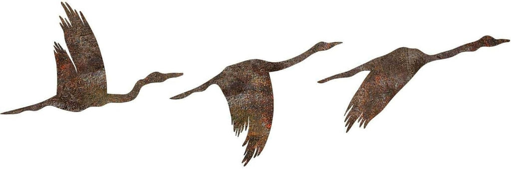 Set de accesorii decorative de perete din metal pictat manual (3 bucăți) | Finisaj Antiquation | Dimensiuni: 11x16cm, 14x22cm, 18x27cm | Artă unică pentru decorațiuni interioare Statuete si sculpturi Naty Shop Titlu implicit