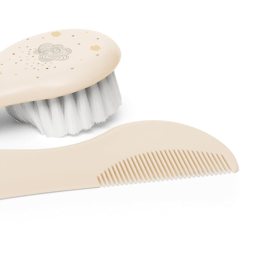 Suavinex 3162385 Pieptene cu perie, alb Copii - Baie si Skincare Naty Shop