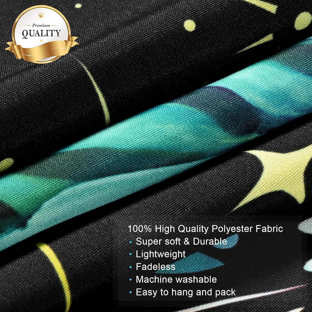 Tapiserie alishomtll fluture faza lunii florale daisy negru Casa - Accesorii si Decoratiuni Naty Shop