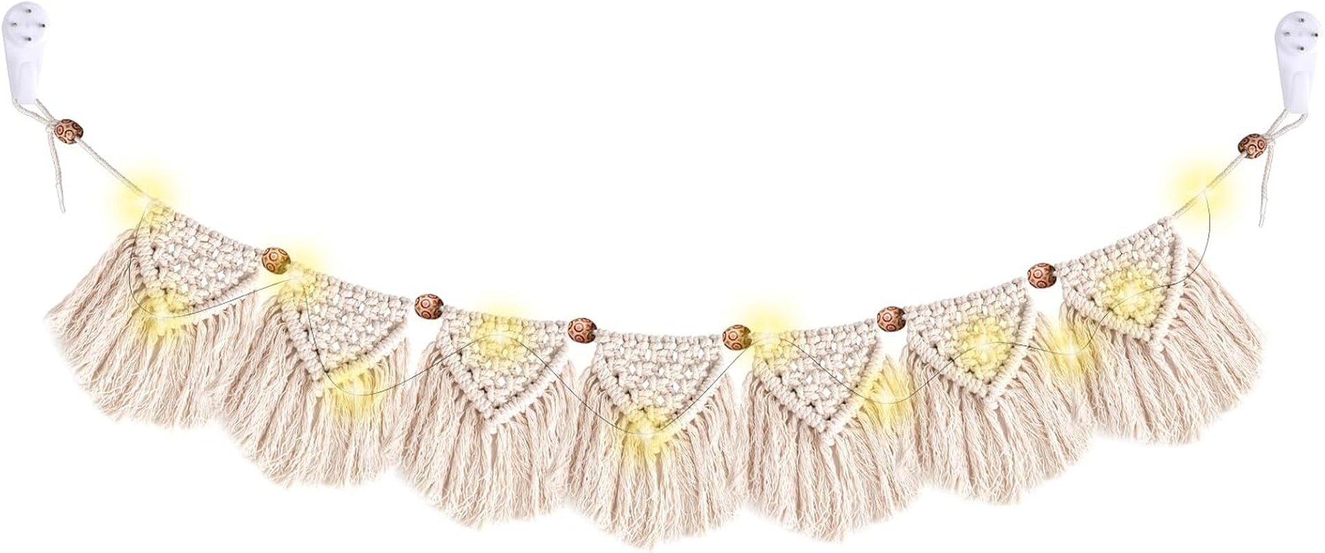 Tapiserie decorare tesute manual franjuri ghirlanda led Casa - Accesorii si Decoratiuni Naty Shop Default Title