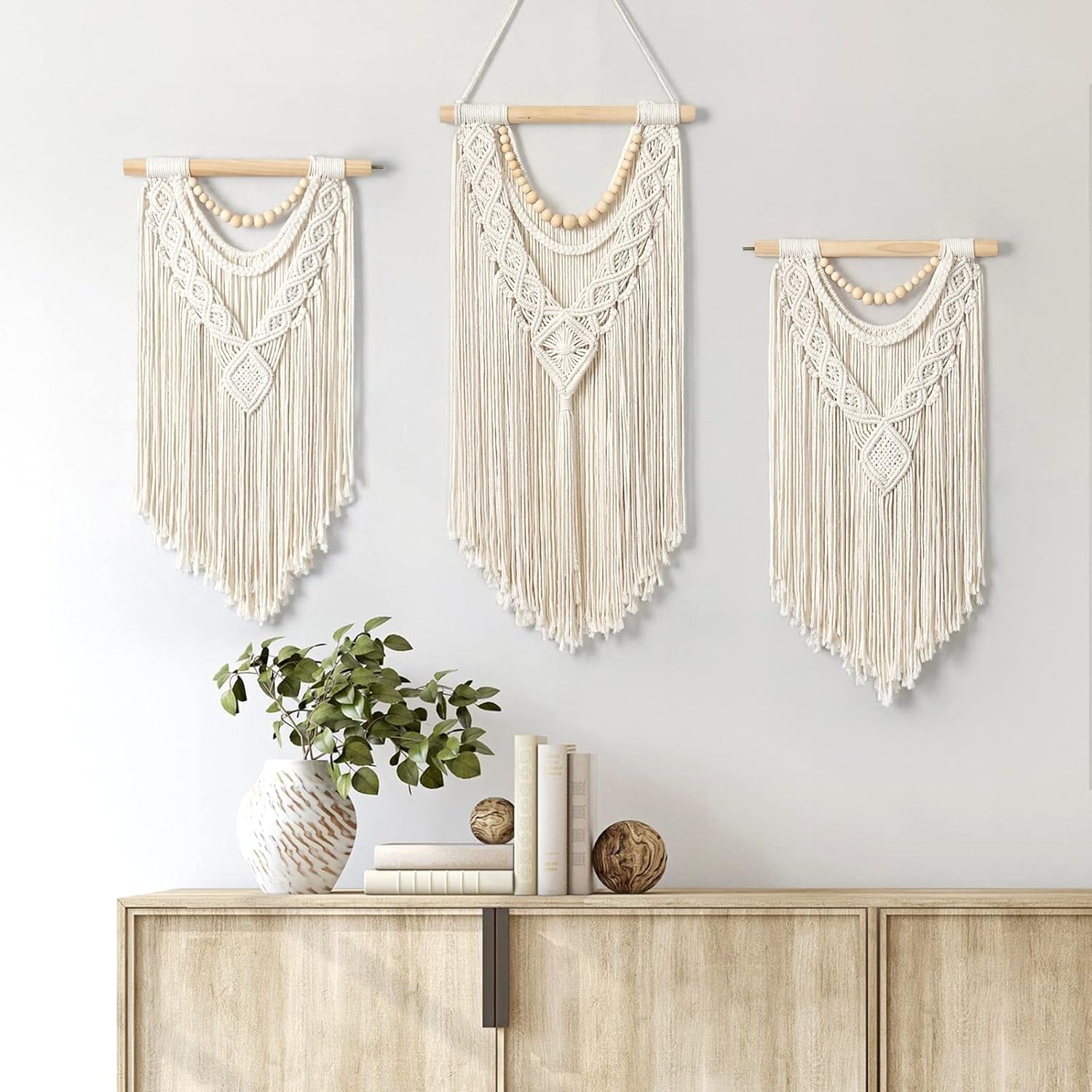 Tapiserie dremisland mare deco tesute bej Casa - Accesorii si Decoratiuni Naty Shop