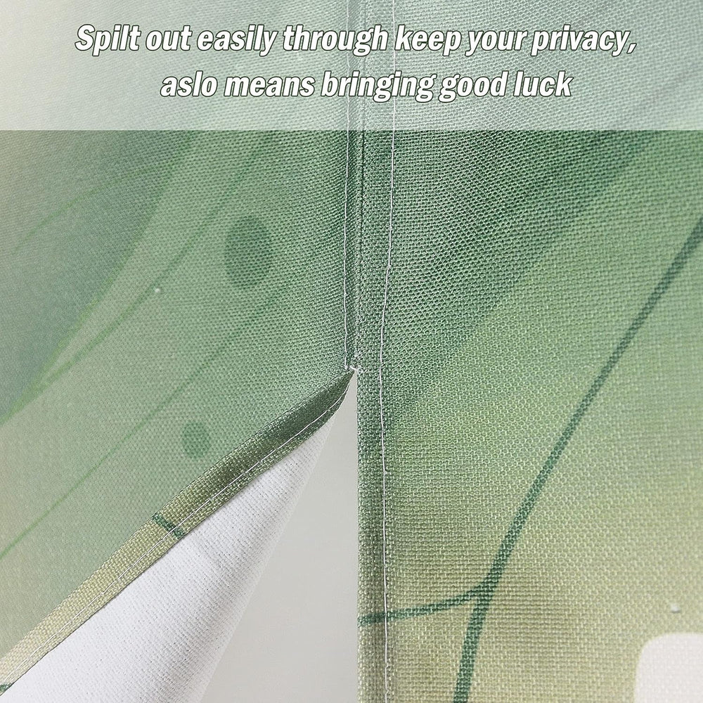 Tapiserie stil japonez lenjerie groasa noren lunga lotus Casa - Accesorii si Decoratiuni Naty Shop