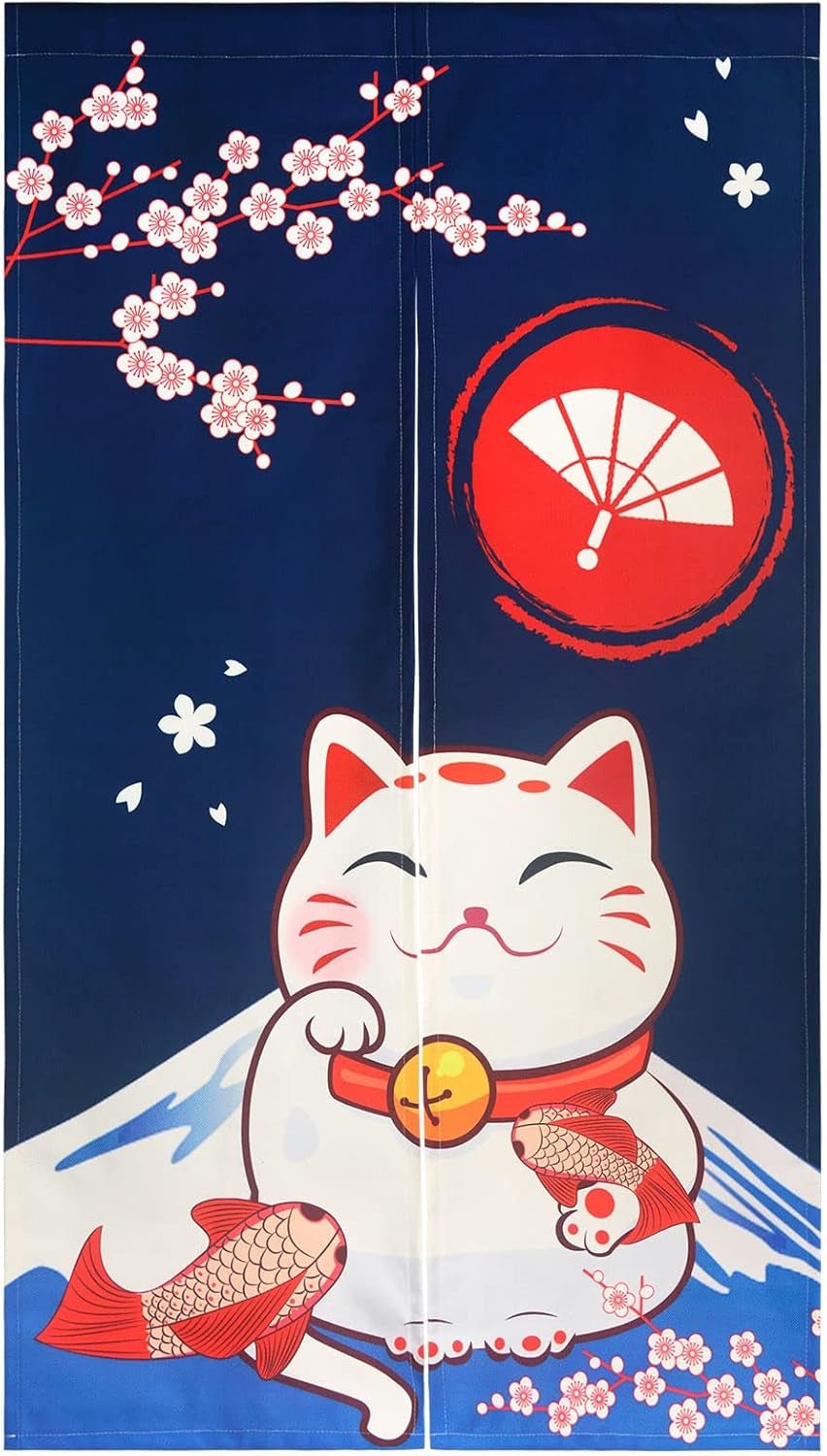 Tapiserie stil japonez lenjerie groasa noren perdele lungi Casa - Accesorii si Decoratiuni Naty Shop Default Title